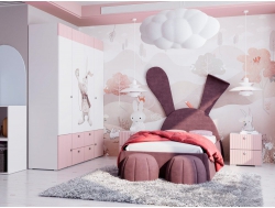 Детская Алиса набор №3 с мягкой кроватью