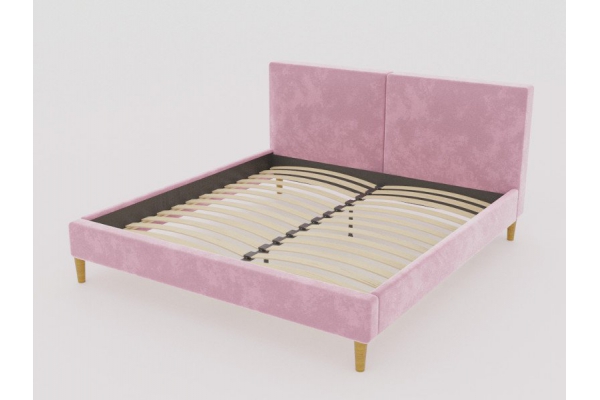 Кровать Линси 1200 розовый
