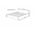 Кровать Мори КРМ1600.1(МП/2) графит