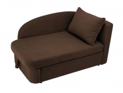 Диван 1050 правая ориентация коричневый