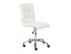 Кресло Zero кожзам белый