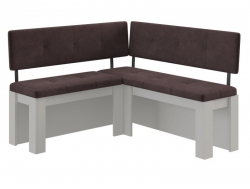 Кухонный уголок 1250 Белый/Bora 01