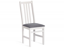 Стул Sweden white, ткань тёмно-серая