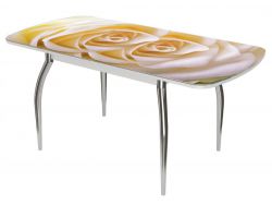 Стол обеденный Бостон 3 триумф чайная роза