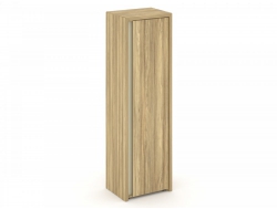 Шкаф высокий узкий Corner COR.SU-1.9 (R) Гикори Песочный/Ваниль