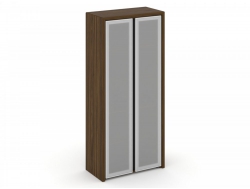 Шкаф высокий широкий Corner COR.ST-1.10R Орех Лоренцо/Графит