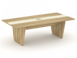 Стол переговорный Corner COR.PRG-24 Гикори Песочный/Ваниль