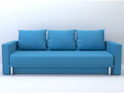 Диван-кровать Некст Комфорт с подлокотниками Neo Azure