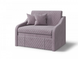 Диван детский Том ромб лиловый