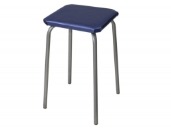 Табурет квадратный ДХ-9 цвет голубой