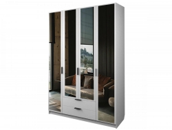 Шкаф с 2 ящиками Экон ЭШ3-РП-23-16-2я четыре зеркала