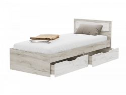 Кровать КР 607 с ящиками Гармония Крафт