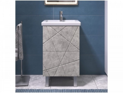 Тумба Geometry 500-0-2 Como бетон