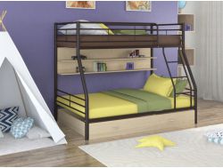 Двухъярусная кровать Гранада 2 ПЯ Коричневая