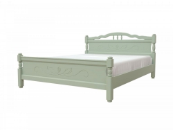 Кровать Карина-5 1600 Зелёный самшит