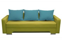 Диван Киви 2 Эппл-Азуре с подлокотниками