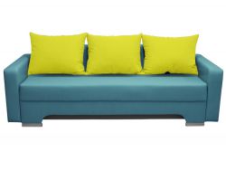 Диван Киви 2 Азур-Эппл с подлокотниками