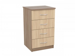 Комод 480 с 4-ящиками Дуэт Люкс Ясень шимо