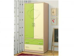 Шкаф двухдверный Юниор-12.1 матовый