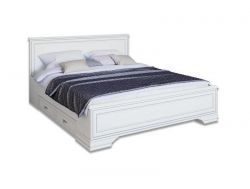 Кровать S320-LOZ/180 с выкатными тумбами Кентаки Белый