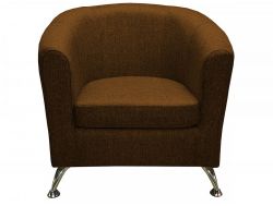 Кресло Бо тканевое Coffee