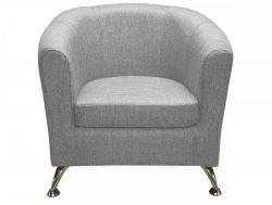 Кресло Бо тканевое Ash