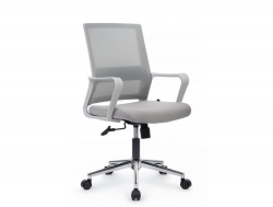 Кресло Mint RCH M1029MWE серый пластик