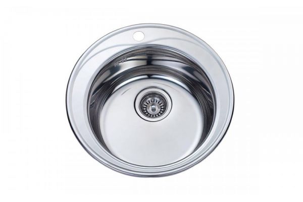 Мойка врезная кухонная d 490 мм