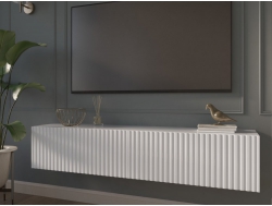 Тумба под ТВ подвесная (комплект из 2-х) Lines MTV1 Леда бежевый