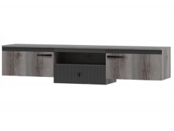 Тумба ТВ №1 подвесная на кронштейне Ольга 3 дуб делано