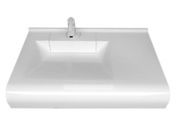 Раковина над стиральной машиной Coral 80 MySpace Белый