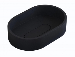 Раковина Uperwood London бетонная черная