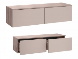 Тумба под ТВ 16.54.02 Роквуд Крем