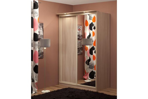 Шкаф-купе с подсветкой Домашний 3 1200 мм