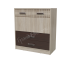 Комод с дверками и ящиками Румба 4-4424