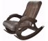 Кресло-качалка К 5/1, коричневый крокодил