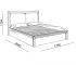 Кровать 1600 Глэдис с подъёмным механизмом (Модуль №32)