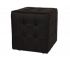 Пуф квадратный Стенли черный