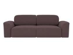 Диван прямой Сольхейм Кофе рогожка