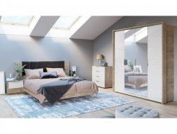 Спальня Джулия с четырехстворчатым шкафом