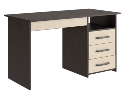 Стол письменный СП-3 Лик-5 дуб молочный/венге
