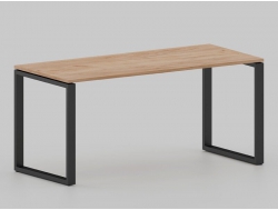 Стол с эффектом парения Лофт О-образные опоры черные ЛО.Кпо_7 700х1600 мм