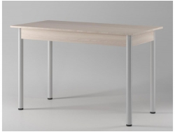 Стол обеденный ЛДСП металлические ножки 800*800 мм