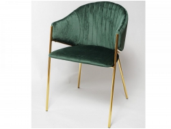 Стул DC-5158 (gold) зеленый