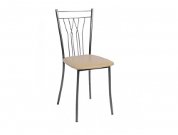 Стул Онега Лайт кожзам Бежевый/металлик  - 4 шт