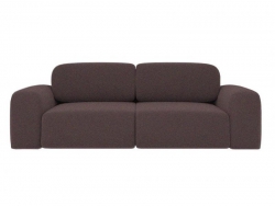 Диван прямой Сунне Кофе рогожка