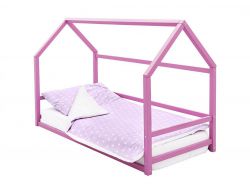Детская кровать-домик Монтессори Svogen лаванда