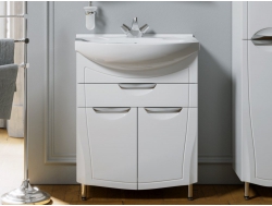 Тумба с раковиной Monaco 65 белая