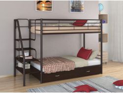 Двухъярусная кровать Толедо Я коричневый-венге