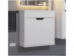 Тумба с раковиной Uperwood Modul матовая белая/графит 60 см